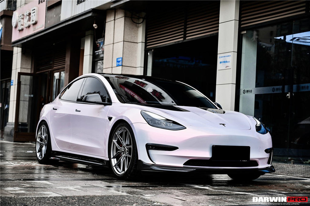 DARWINPRO - TESLA MODEL 3 IMP PERFORMANCE CARBON FIBER SIDE SKIRTS