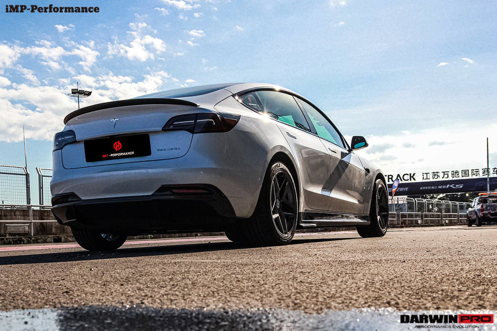 DARWINPRO - TESLA MODEL 3 IMP PERFORMANCE CARBON FIBER SIDE SKIRTS