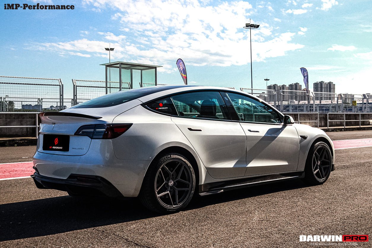 DARWINPRO - TESLA MODEL 3 IMP PERFORMANCE CARBON FIBER SIDE SKIRTS