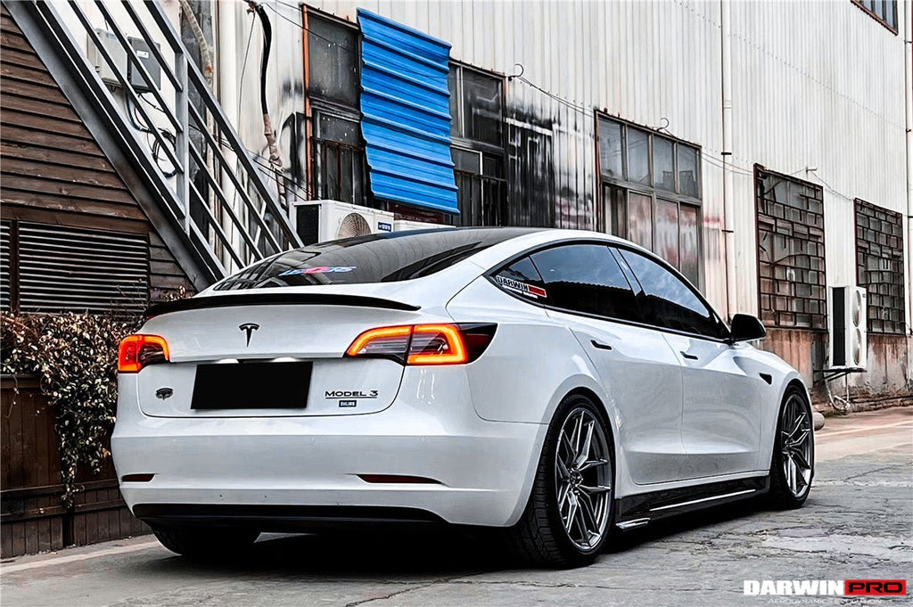 DARWINPRO - TESLA MODEL 3 IMP PERFORMANCE CARBON FIBER SIDE SKIRTS