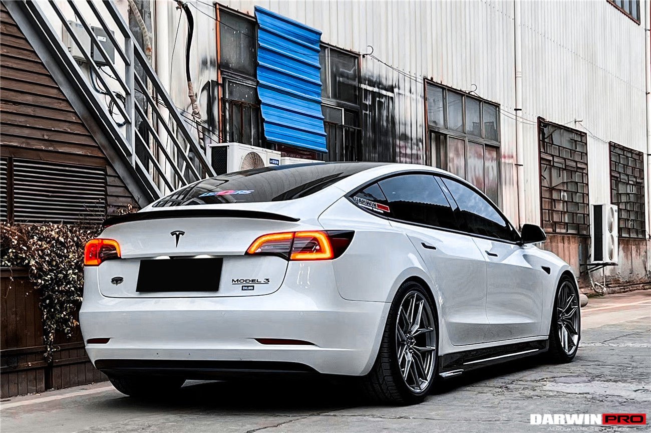 DARWINPRO - TESLA MODEL 3 IMP PERFORMANCE CARBON FIBER SIDE SKIRTS