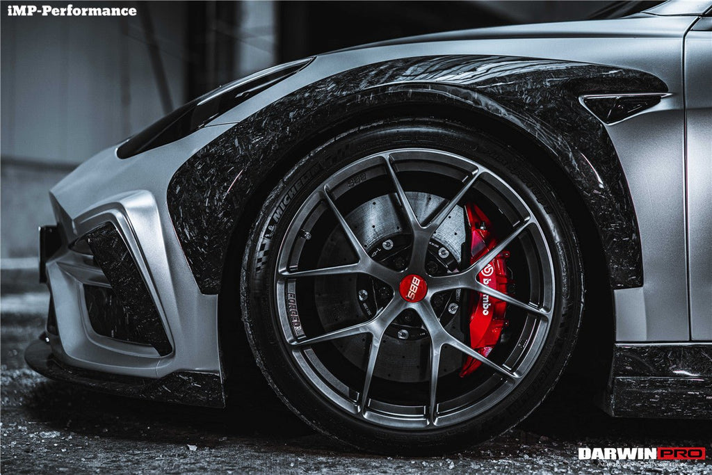 DARWINPRO - TESLA MODEL 3 IMP PERFORMANCE CARBON FIBER WIDE FENDER FLARES