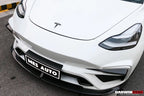 DARWINPRO - TESLA MODEL 3 IMP PERFORMANCE PARTIAL CARBON FIBER FRONT BUMPER
