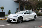 DARWINPRO - TESLA MODEL 3 IMP PERFORMANCE PARTIAL CARBON FIBER FRONT BUMPER
