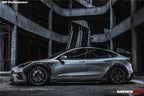DARWINPRO - TESLA MODEL 3 IMP PERFORMANCE PARTIAL CARBON FIBER FRONT BUMPER