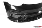 DARWINPRO - TESLA MODEL 3 IMP PERFORMANCE PARTIAL CARBON FIBER FRONT BUMPER
