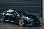 DARWINPRO - TESLA MODEL 3 IMP PERFORMANCE PARTIAL CARBON FIBER FRONT BUMPER