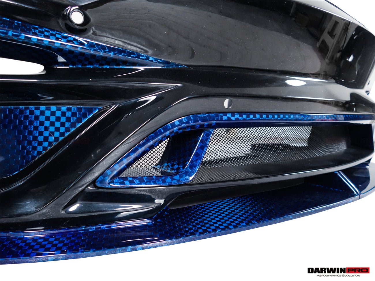 DARWINPRO - TESLA MODEL 3 IMP PERFORMANCE PARTIAL CARBON FIBER FRONT BUMPER