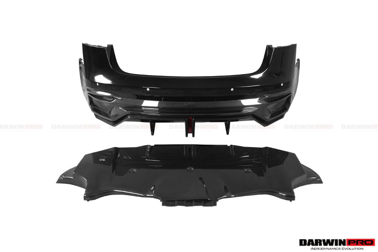 DARWINPRO - TESLA MODEL 3 IMP PERFORMANCE PARTIAL CARBON FIBER REAR BUMPER&nbsp;