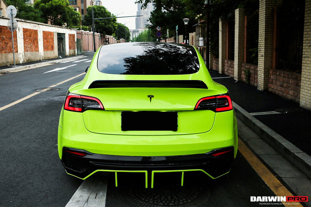 DARWINPRO - TESLA MODEL 3 IMP PERFORMANCE PARTIAL CARBON FIBER REAR BUMPER&nbsp;