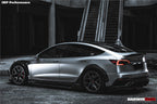 DARWINPRO - TESLA MODEL 3 IMP PERFORMANCE PARTIAL CARBON FIBER REAR BUMPER&nbsp;