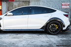 DARWINPRO - TESLA MODEL 3 IMP PERFORMANCE PARTIAL CARBON FIBER REAR BUMPER&nbsp;