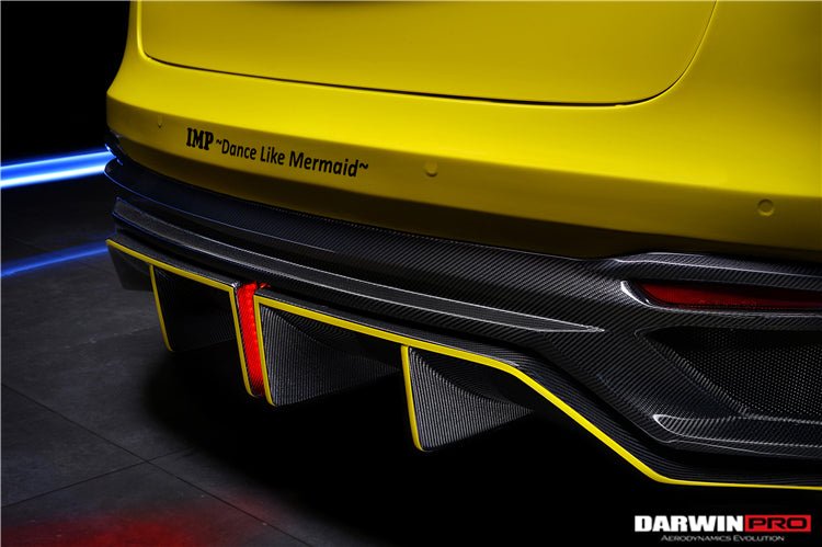 DARWINPRO - TESLA MODEL 3 IMP PERFORMANCE PARTIAL CARBON FIBER REAR BUMPER&nbsp;