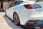 DARWINPRO - TESLA MODEL 3 IMP PERFORMANCE PARTIAL CARBON FIBER REAR BUMPER&nbsp;