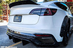 DARWINPRO - TESLA MODEL 3 IMP PERFORMANCE PARTIAL CARBON FIBER REAR BUMPER&nbsp;