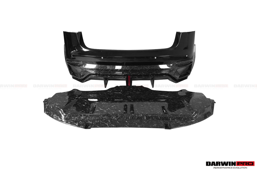 DARWINPRO - TESLA MODEL 3 IMP PERFORMANCE PARTIAL CARBON FIBER REAR BUMPER&nbsp;