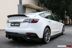 DARWINPRO - TESLA MODEL 3 IMP PERFORMANCE PARTIAL CARBON FIBER REAR BUMPER&nbsp;
