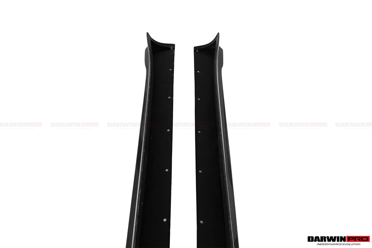 DARWINPRO - TESLA MODEL Y 2020+ IMP PERFORMANCE CARBON FIBER SIDE SKIRTS