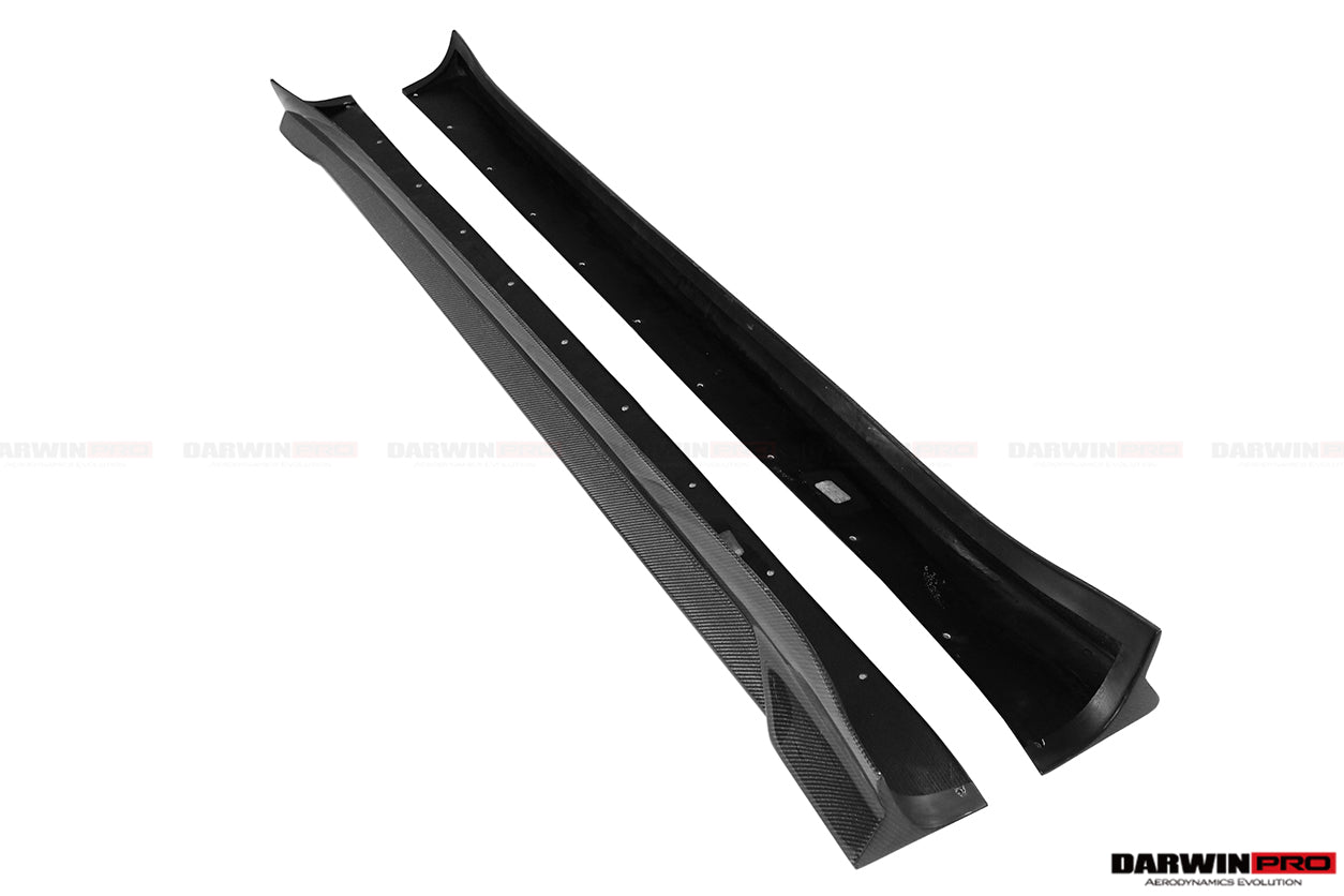 DARWINPRO - TESLA MODEL Y 2020+ IMP PERFORMANCE CARBON FIBER SIDE SKIRTS