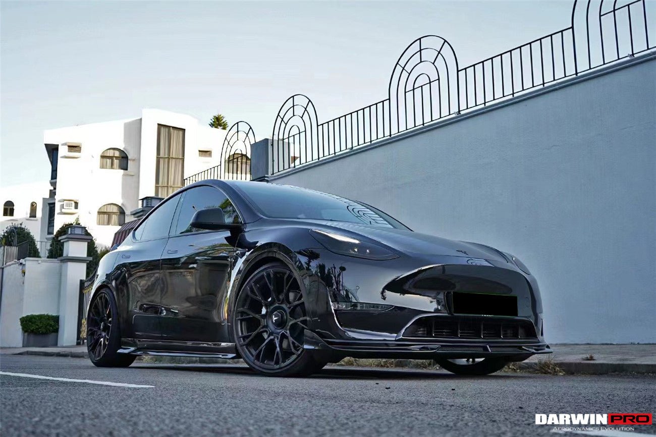 DARWINPRO - TESLA MODEL Y 2020+ IMP PERFORMANCE CARBON FIBER SIDE SKIRTS