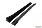 DARWINPRO - TESLA MODEL Y 2020+ IMP PERFORMANCE CARBON FIBER SIDE SKIRTS