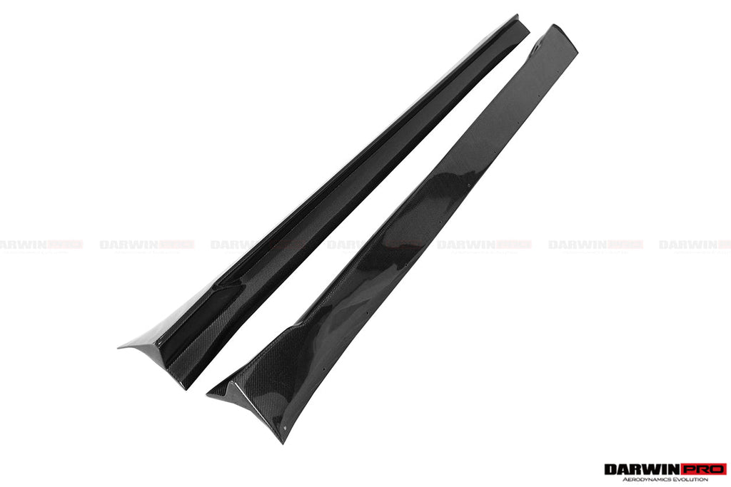 DARWINPRO - TESLA MODEL Y 2020+ IMP PERFORMANCE CARBON FIBER SIDE SKIRTS