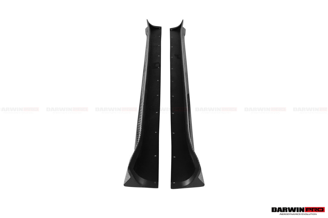 DARWINPRO - TESLA MODEL Y 2020+ IMP PERFORMANCE CARBON FIBER SIDE SKIRTS