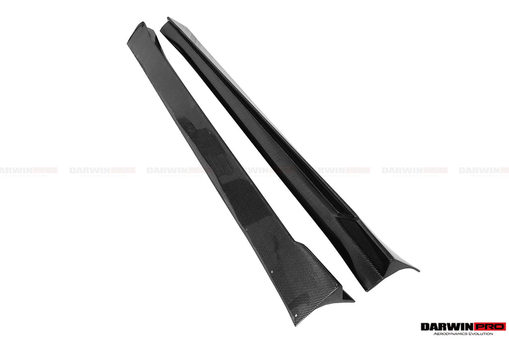 DARWINPRO - TESLA MODEL Y 2020+ IMP PERFORMANCE CARBON FIBER SIDE SKIRTS