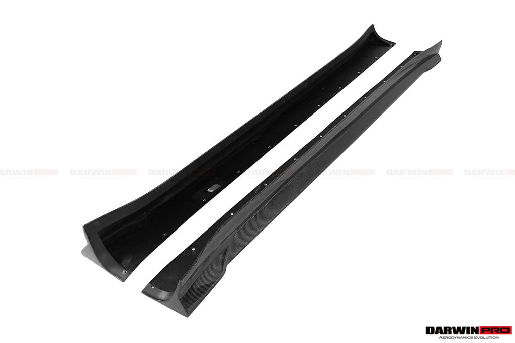 DARWINPRO - TESLA MODEL Y 2020+ IMP PERFORMANCE CARBON FIBER SIDE SKIRTS