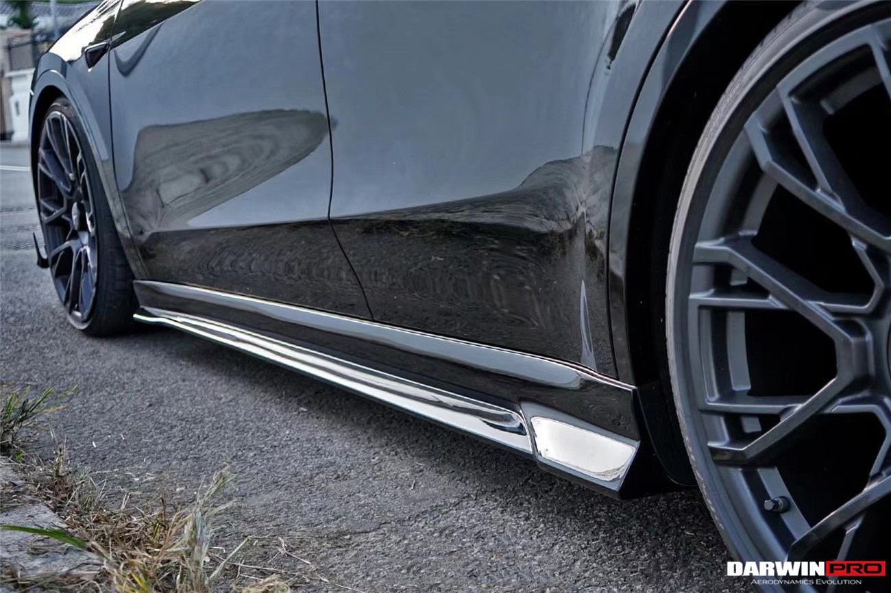 DARWINPRO - TESLA MODEL Y 2020+ IMP PERFORMANCE CARBON FIBER SIDE SKIRTS