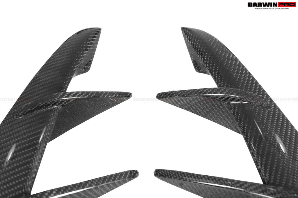 DARWINPRO - TOYOTA GR SUPRA (J29/DB) A90 A91 BKSS STYLE CARBON FIBRE FRONT BUMPER VENTS