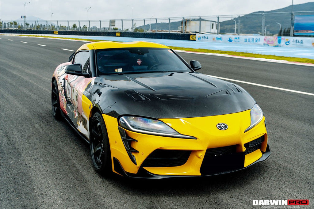 DARWINPRO - TOYOTA GR SUPRA (J29/DB) A90 A91 BKSS STYLE CARBON FIBRE FRONT BUMPER VENTS