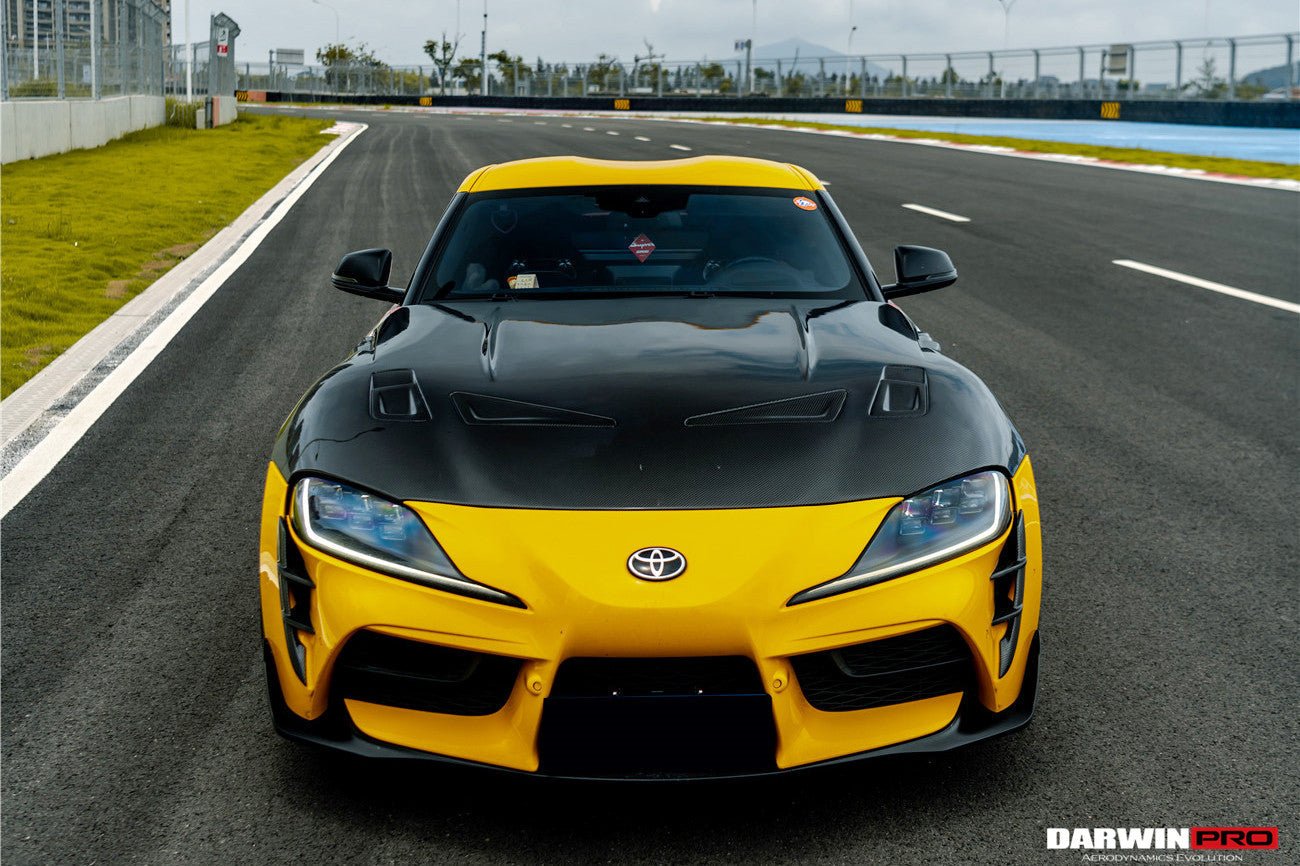 DARWINPRO - TOYOTA GR SUPRA (J29/DB) A90 A91 BKSS STYLE CARBON FIBRE FRONT BUMPER VENTS