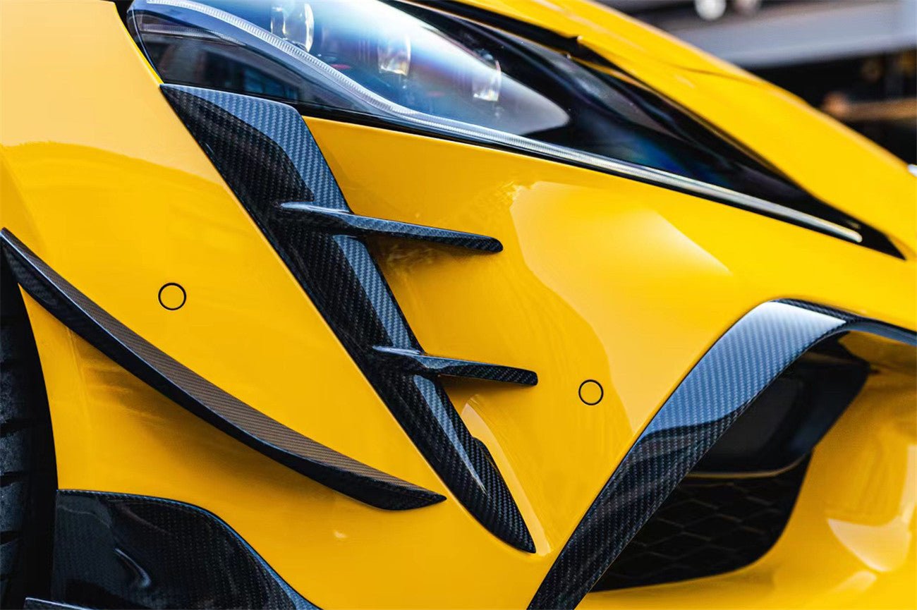 DARWINPRO - TOYOTA GR SUPRA (J29/DB) A90 A91 BKSS STYLE CARBON FIBRE FRONT BUMPER VENTS