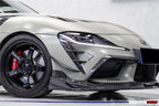 DARWINPRO - TOYOTA GR SUPRA (J29/DB) A90 A91 BKSS STYLE CARBON FIBRE FRONT CANARDS
