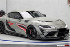DARWINPRO - TOYOTA GR SUPRA (J29/DB) A90 A91 BKSS STYLE CARBON FIBRE FRONT CANARDS