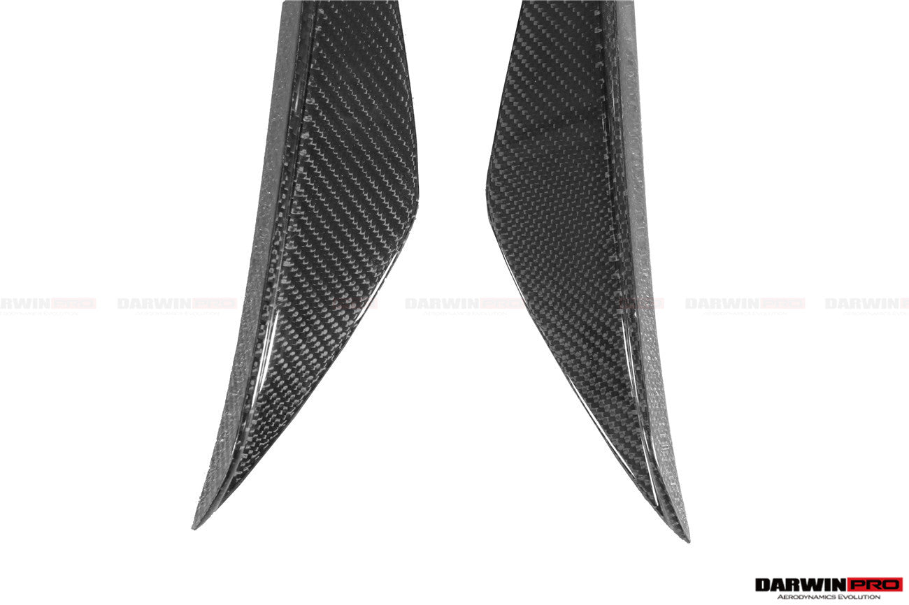 DARWINPRO - TOYOTA GR SUPRA (J29/DB) A90 A91 BKSS STYLE CARBON FIBRE FRONT CANARDS