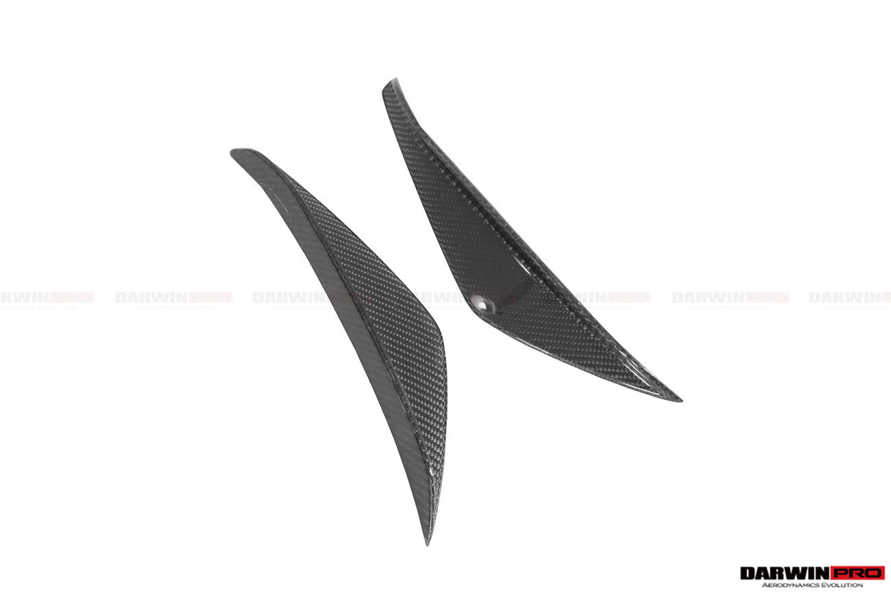 DARWINPRO - TOYOTA GR SUPRA (J29/DB) A90 A91 BKSS STYLE CARBON FIBRE FRONT CANARDS