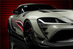 DARWINPRO - TOYOTA GR SUPRA (J29/DB) A90 A91 BKSS STYLE CARBON FIBRE FRONT CANARDS
