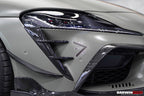 DARWINPRO - TOYOTA GR SUPRA (J29/DB) A90 A91 BKSS STYLE CARBON FIBRE FRONT CANARDS