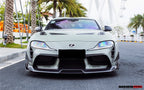 DARWINPRO - TOYOTA GR SUPRA (J29/DB) A90 A91 BKSS STYLE CARBON FIBRE FRONT CANARDS