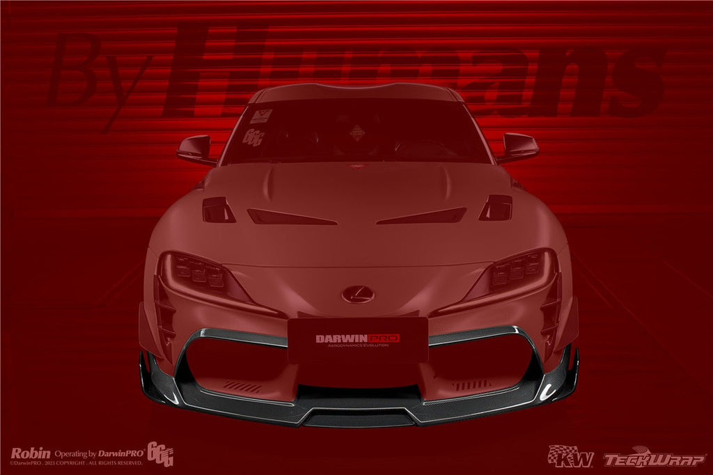 DARWINPRO - TOYOTA GR SUPRA (J29/DB) A90 A91 BKSS STYLE CARBON FIBRE FRONT LIP