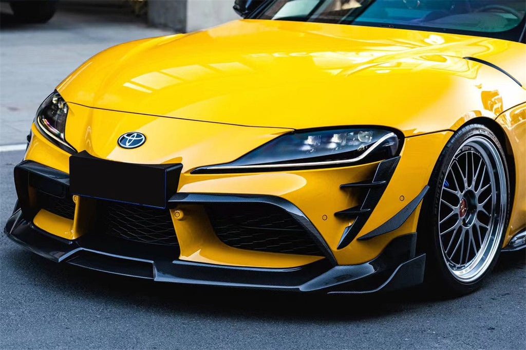 DARWINPRO - TOYOTA GR SUPRA (J29/DB) A90 A91 BKSS STYLE CARBON FIBRE FRONT LIP