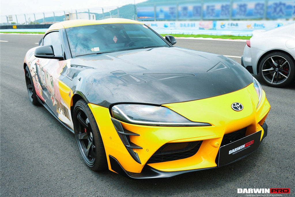 DARWINPRO - TOYOTA GR SUPRA  (J29/DB) A90 A91 BKSS STYLE CARBON FIBRE HOOD BONNET