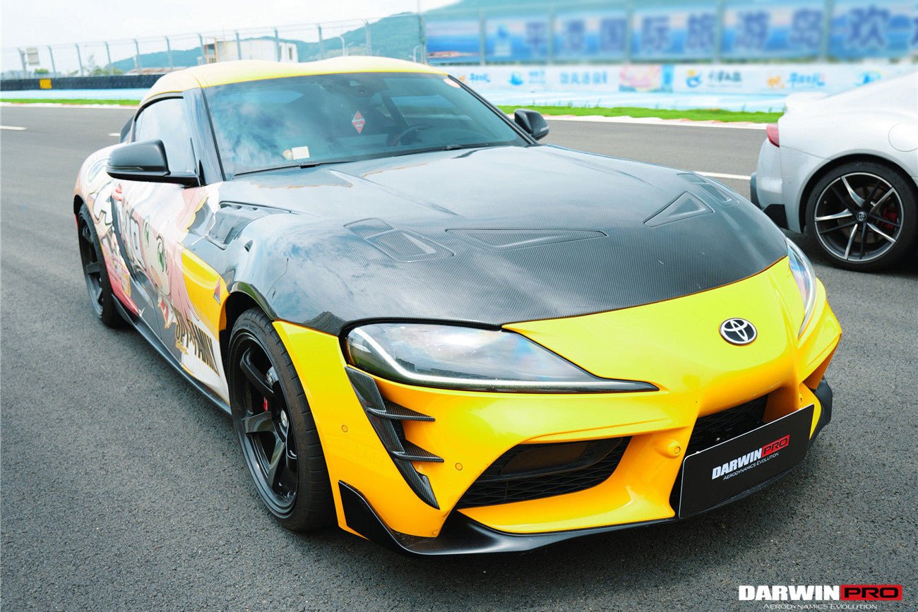 DARWINPRO - TOYOTA GR SUPRA  (J29/DB) A90 A91 BKSS STYLE CARBON FIBRE HOOD BONNET