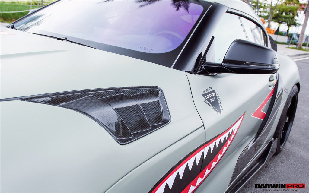 DARWINPRO - TOYOTA GR SUPRA  (J29/DB) A90 A91 BKSS STYLE CARBON FIBRE HOOD BONNET