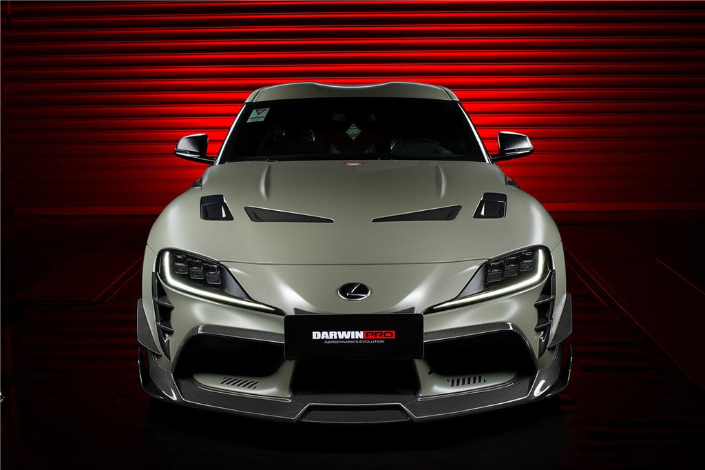 DARWINPRO - TOYOTA GR SUPRA  (J29/DB) A90 A91 BKSS STYLE CARBON FIBRE HOOD BONNET