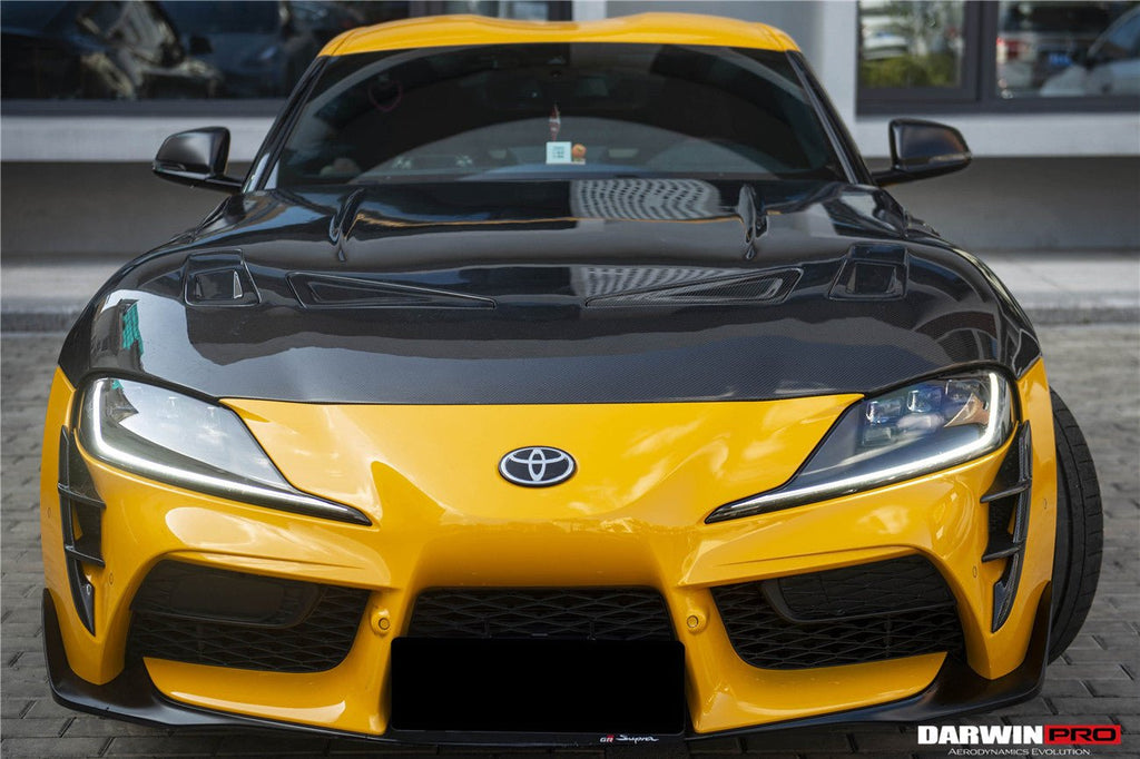 DARWINPRO - TOYOTA GR SUPRA  (J29/DB) A90 A91 BKSS STYLE CARBON FIBRE HOOD BONNET