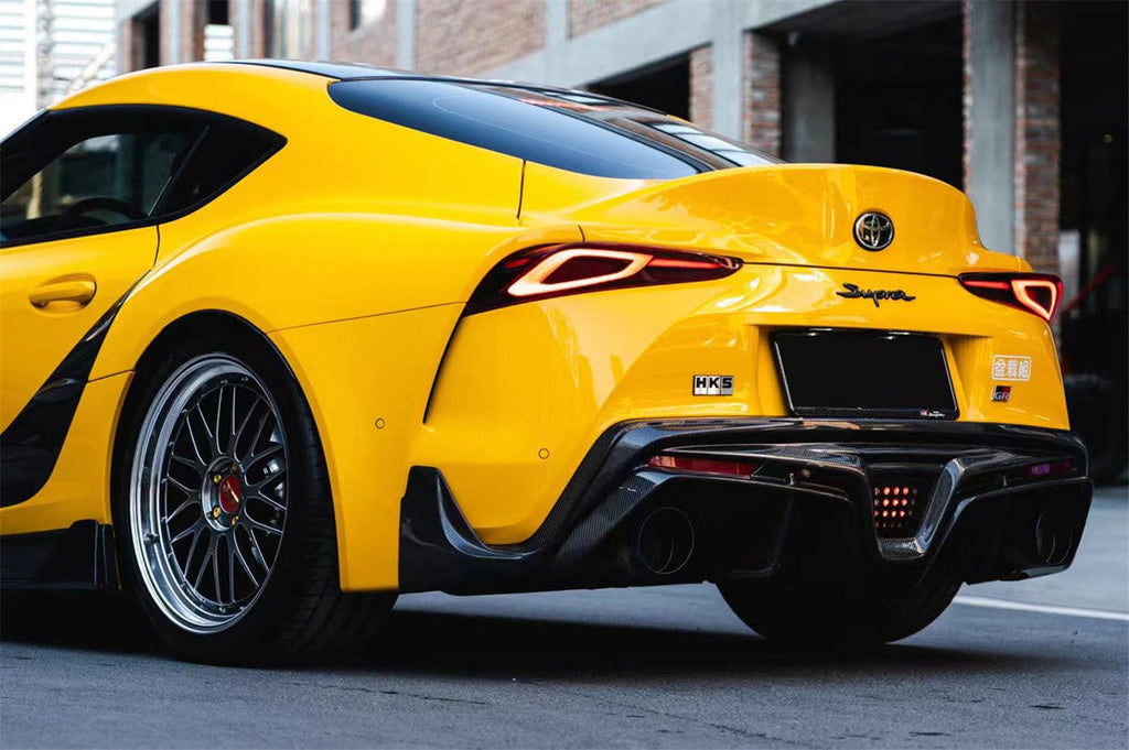 DARWINPRO - TOYOTA GR SUPRA (J29/DB) A90 A91 BKSS STYLE CARBON FIBRE REAR DIFFUSER