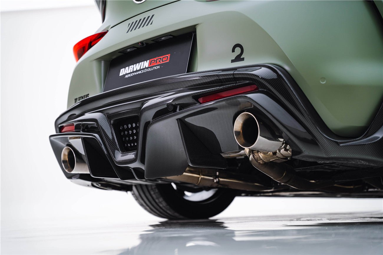 DARWINPRO - TOYOTA GR SUPRA (J29/DB) A90 A91 BKSS STYLE CARBON FIBRE REAR DIFFUSER